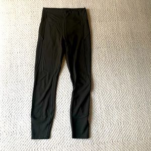 Lululemon Olive Green In Movement Leggings Size 6
